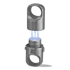 Strong Titanium Magnetic Keychain with 360° Rotation, Small Detachable Key 