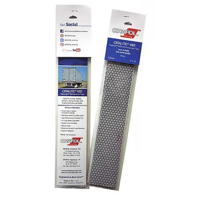 Oralite 19568 Reflective Tape, Truck/Trailer Type, Pk5