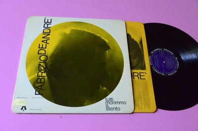 DEA NDRE LP TUTTI MORIMMO A KAUM ORIGINAL 1968 EX !!!!!!!
