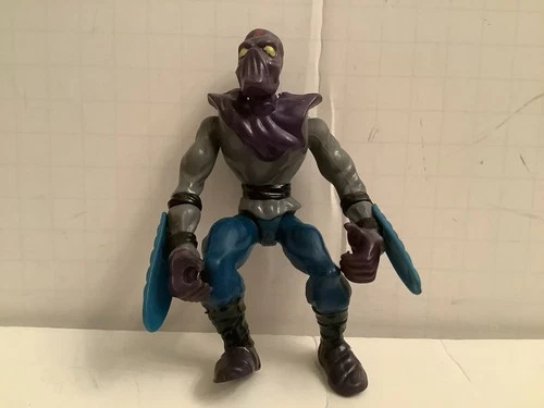 Vintage 1988 Teenage Mutant Ninja Turtles Foot Soldier 4.75" Figure Loose