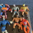 Vintage 1980's Masters Of The Universe MOTU He Man Action Figures Lot of 6