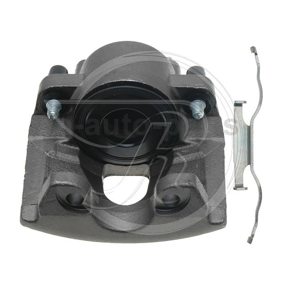 Pinça de freio dianteira com mangueiras motorista passageiro lateral compatível com Dodge Caravan 3.3L_ - Imagem 2 de 4