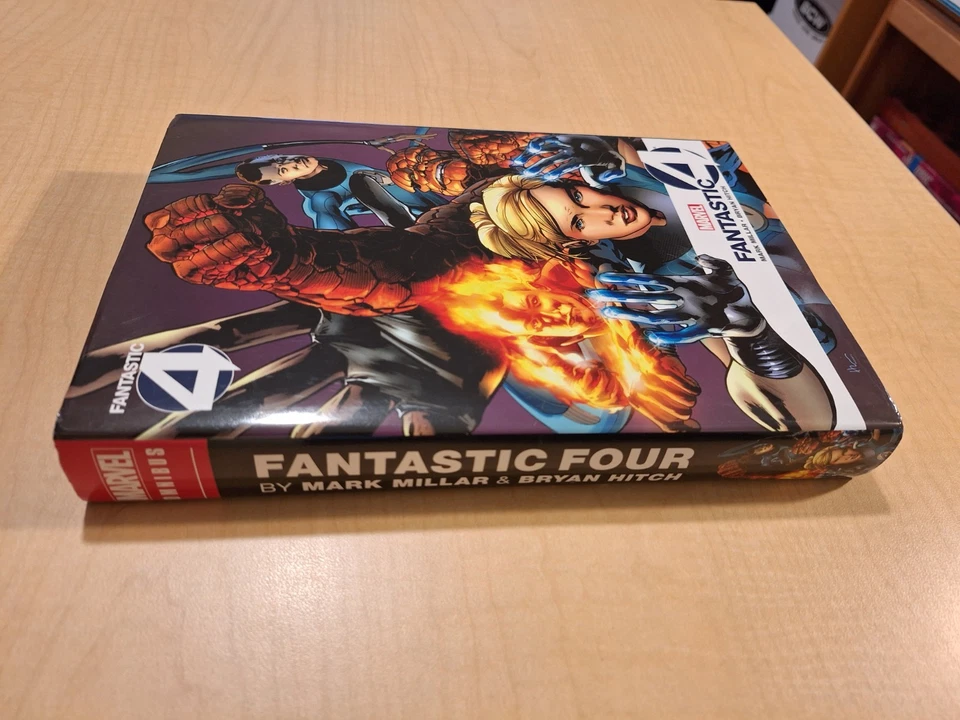 Fantastic Four de Millar & Hitch Omnibus - Marvel Comics tapa dura HC - EN MUY BUENA CONDICIÓN Foto 2 de 4