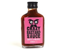 Crazy Bastard Sauce - Salsa di peperoncino Chipotle & Ananas (100 ml)