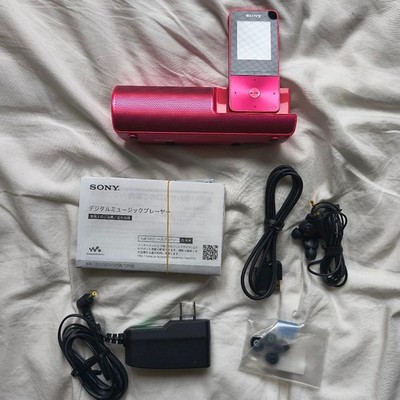 Sony NW S315K Walkman 16GB Portable Music Player Speaker Pink | eBay