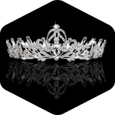 Kamirola Crystal Crowns and Tiaras Headband for Women Birthday Party Wedding ...