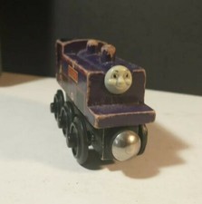 1999 Thomas Wooden Railway Train TWO FACED CULDEE Britt Allcroft