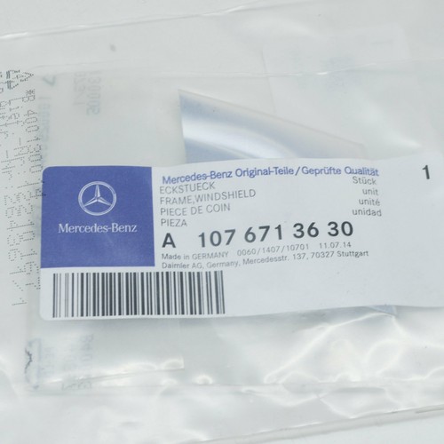 Moulure extérieure droite de pare-brise MERCEDES-BENZ SL R107 A1076713630 - Foto 9 di 9