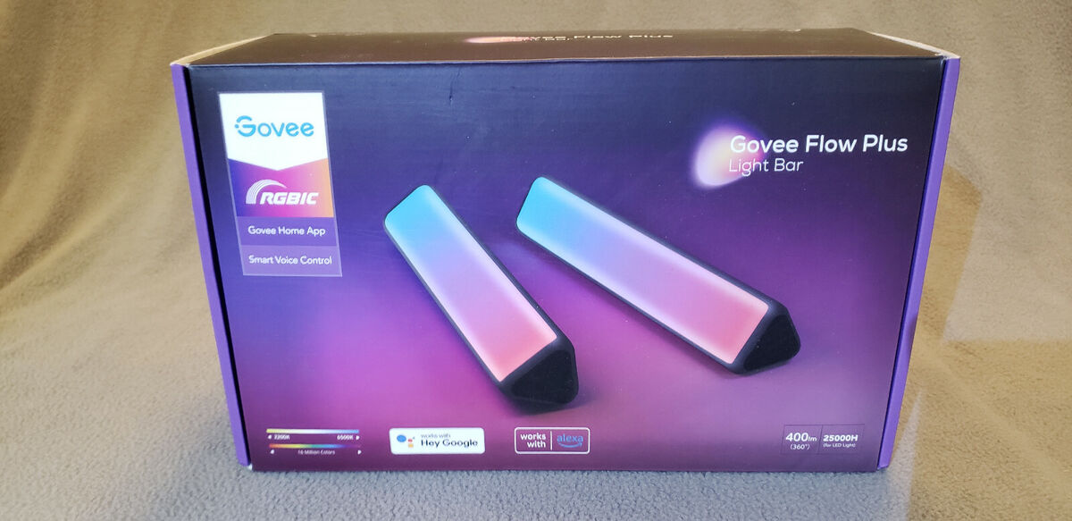  Govee Smart LED Light Bars, Work with Alexa and Google