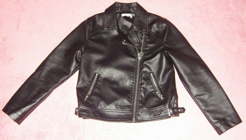 FAUX LEATHER JACKET BLUE ZOO | eBay