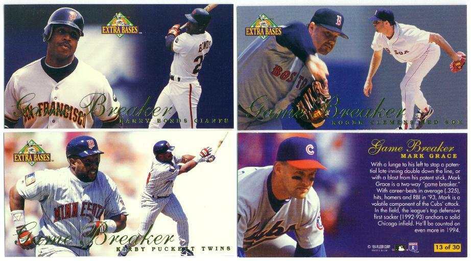 Mo Vaughn #28 1994 Fleer Extra Bases Game Breakers