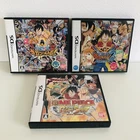 Nintendo DS ONE PIECE GIGANT BATTLE 1 2 GEAR SPIRIT set of 3 Games Japan NDS
