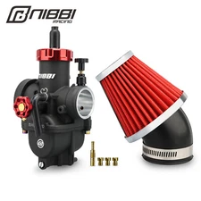 NIBBI Racing Carburetor PE 30mm For 250cc-300cc ATV Pit Dirt Bike w/ Air Filter