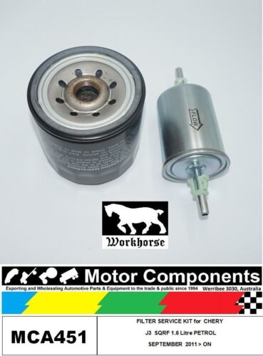 FILTER  SERVICE KIT for CHERY J3 M1X SQRF 1.6L Petrol	09/2011 > ON - Picture 1 of 3