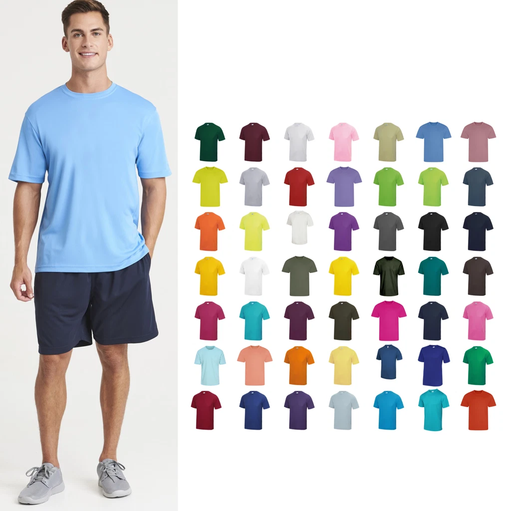 AWDis Just Cool T-Shirt - Mens Polyester Sports Gym Summer Running Tee
Opens in a new window or tab