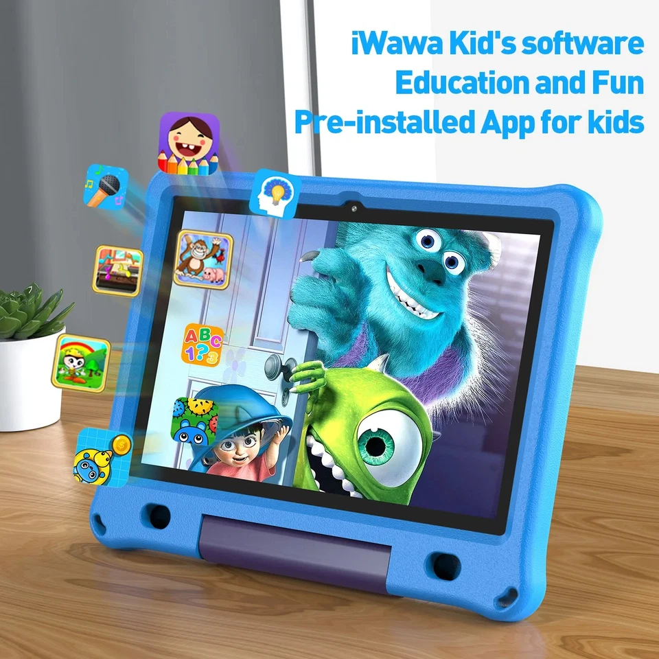 10.1 In Kids Tablet Android 12 WIFI 6 Quad Core Processor 3GB RAM 64GB ROM - Image 3 of 4