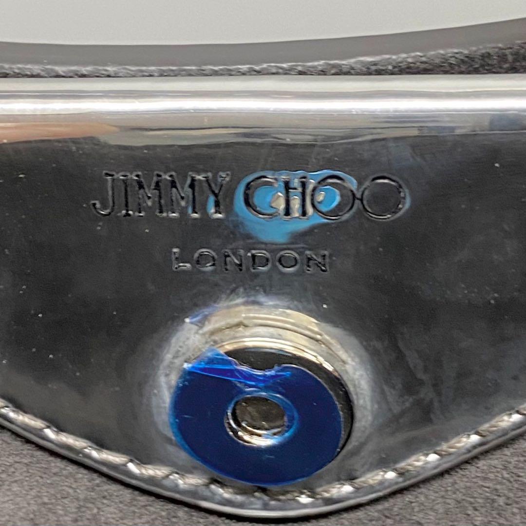 Jimmy Choo Varenne 2Way Silver Patent Leather Handbag Jimmy Choo Varenne 2Way Silver Patent Leather Handbag