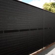 50' Privacy Screen Fence Heavy Duty Fencing Mesh Shade Net Cover Trap Windscreen