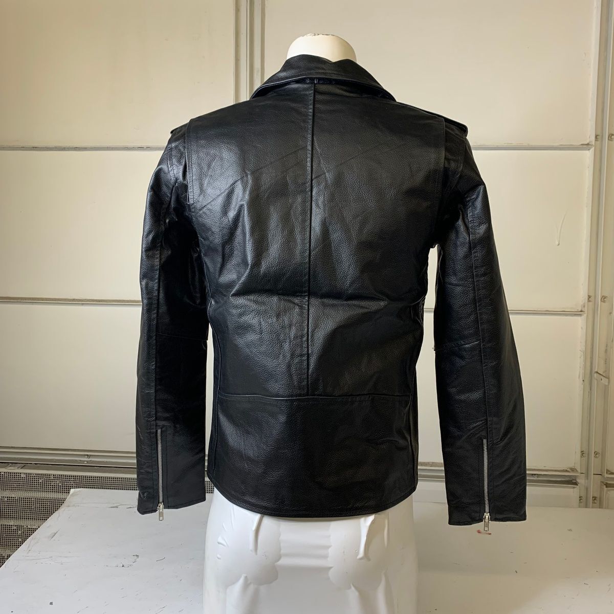 LISHOW FASHION Genuine Leather Moto Biker Jacket Men's Size LISHOW FASHION Genuine Leather Moto Biker Jacket Men's Size