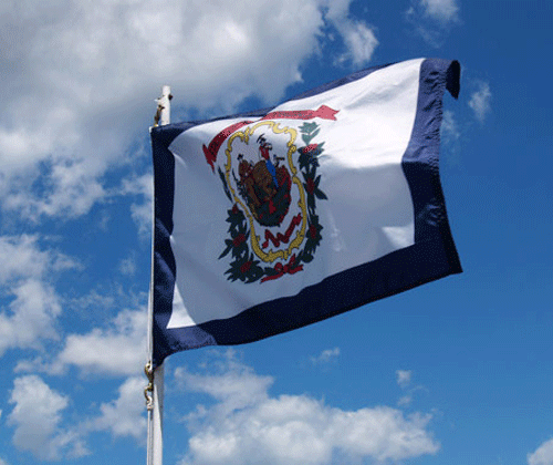 NUEVO WEST VIRGINIA 3x5ft BANDERA nueva calidad superior resistencia decoloración bandera vendedor de estados unidos - Imagen 1 de 3