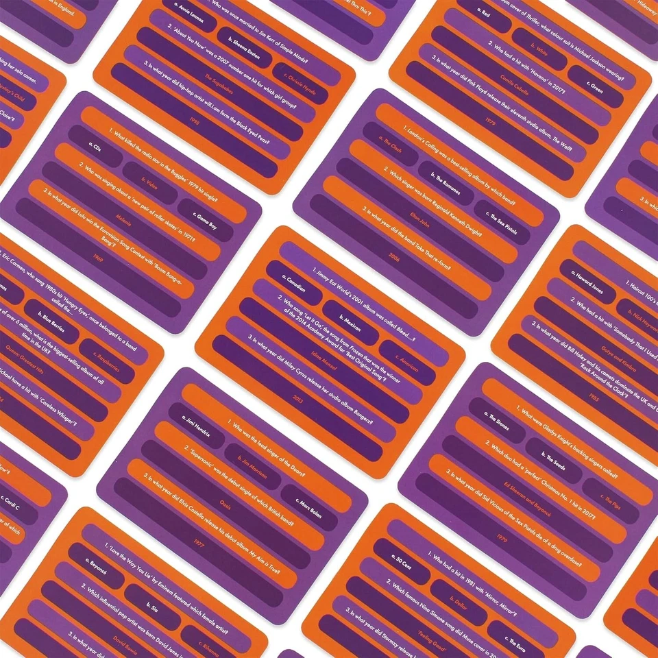 Popmaster Card Game | Music Trivia Quiz Questions | Based On Hit Radio Show - Image 2 of 4