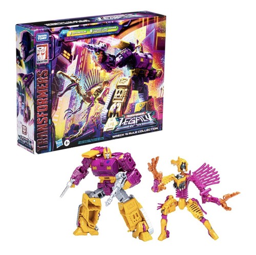 Hasbro Transformers Generations Legacy Wreck ‘N Rule SPINDLE & COMIC IMPACTOR 8+