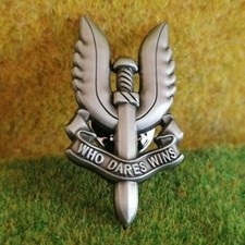 Enamel Pin SAS Military Brooch British Army Special Air Service Metal Badge