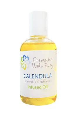 COSMETICS MADE EASY Pure Calendula (Infused) Carrier Oil - Base Massage Oil 10ml 50ml 100ml 500ml 1L