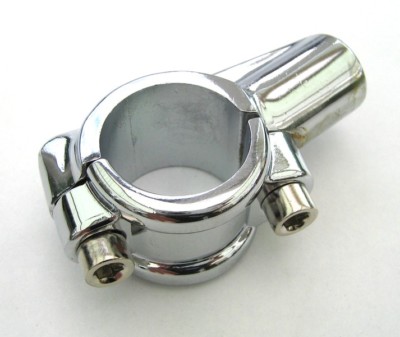 Spiegelhalter  Spiegelhalterung  chrom 10 mm Rechtsgewinde für Bikes etc.