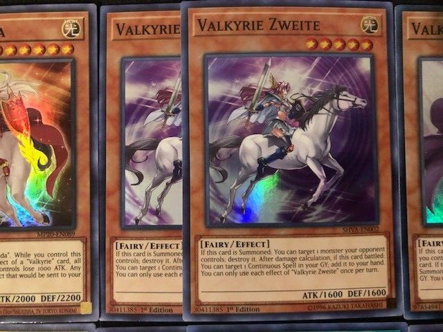 YUGIOH VALKYRIE DECK- SECHSTE- ERSTE- ERDA- SIGRUN- GODDESS SKULD'S ORACLE  NM | eBay Australia
