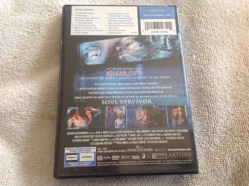 Soul Survivors ( The Killer Cut ) widescreen supernatural Thriller 2002 - Picture 2 of 2