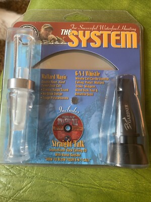 Vintage Straight Talk Combo BUCK GARDNER 6 in 1 & Mallard Magic NOS Package