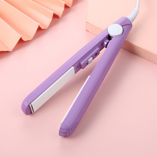 Mini 3D Grid Hair Crimper Curling Iron Volumizing Hair Iron Ceramic Corn Perm - 第 18/22 張圖片