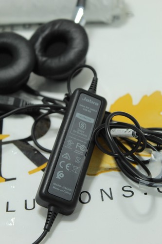 Jabra 2400 II USB DUO CC Przewodowy zestaw słuchawkowy call center do telefonu softphone z hałasem... - Zdjęcie 10 z 11