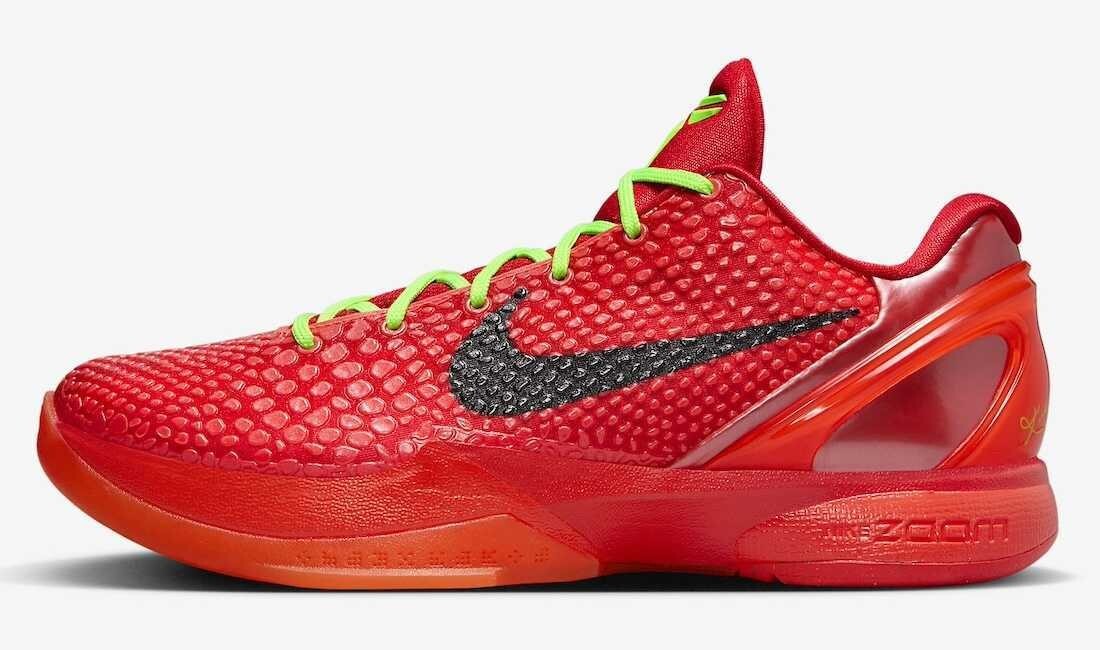 Nike Kobe 6 Protro Reverse Grinch FV4921-600 Men's US4-14 NEW | eBay