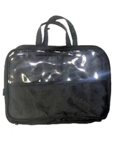Basics Makeup Bag/Travel Bag - Sleek, Stylish, Storage, and Hanger (Pre-Owned)