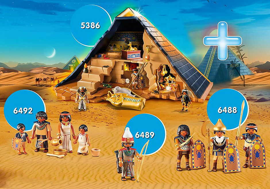 playmobil pyramid set