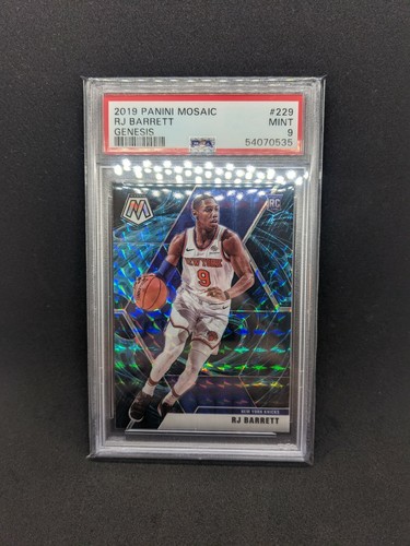 RJ Barrett [Genesis] #229 2019 Panini Mosaic card