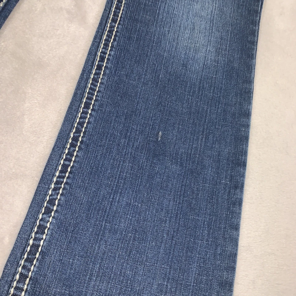 Code Bleu Jeans Womens 10/29 Blue Annette Modern Rise Bootcut Dark Wash Ladies - Image 3 of 4