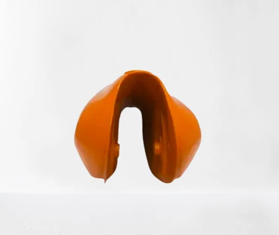 APTO PARA YAMAHA 250 DT 400 DT Enduro, depósito de acero lacado naranja 1975 a... Foto 3 de 4