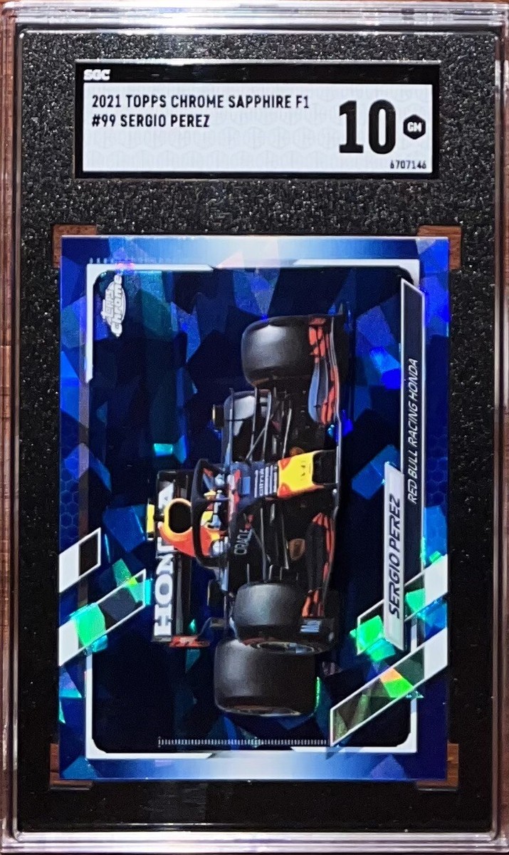 2021 Topps Chrome F1 Sergio Perez 限定99 2021 Topps Chrome F1 Sapphire Sergio Perez #99 Red Bull