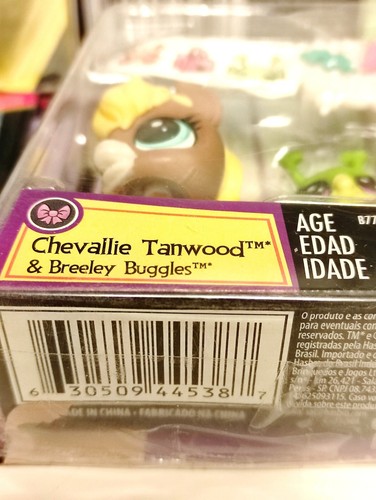 LPS Littlest Pet Shop Mascotas en la ciudad Chevallie Tanwood Lote de 6 - Imagen 3 de 3