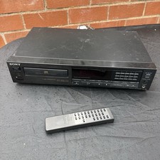 Sony CDP-590 Vintage HiFi Compact Disc CD Player 18 Bit + Original Remote