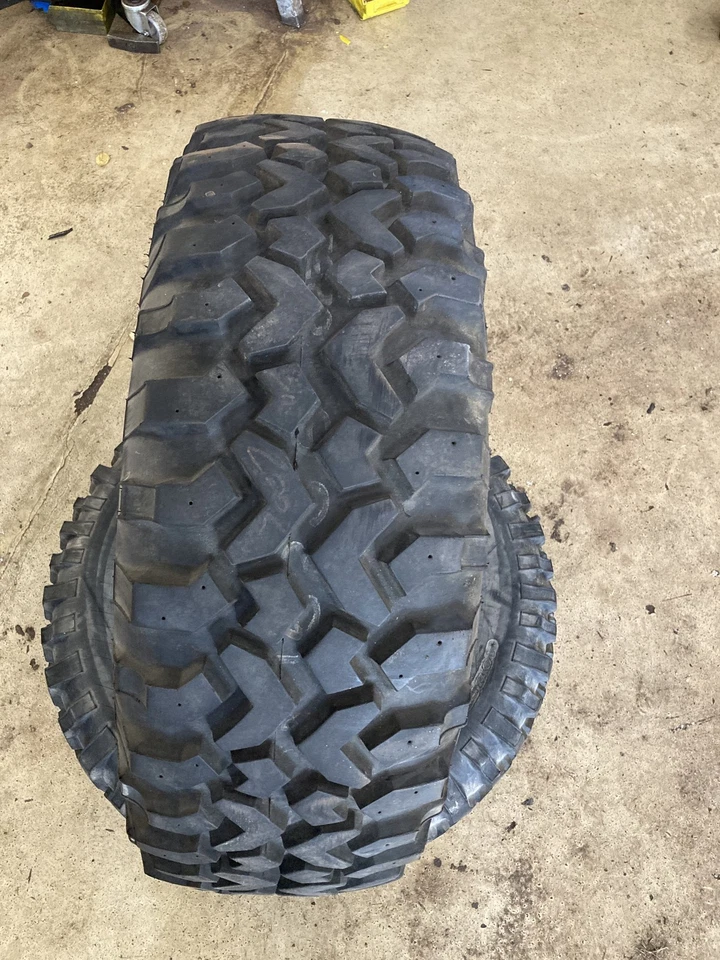 2x 33x12.50 R15LT 108P GENERAL GRABBER MT 4x4 OFF ROAD REIFEN GEBRAUCHT !!! - Bild 4 von 4