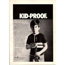 G. Leblanc Corporation Kid-Proof Vito Clarinet Kenosha WI 1968 Ad SJ18