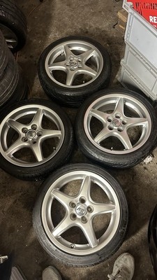 4x ABT BBS RD 114 Sportsline Alufelgen 7x16 ET38 5x100 Sommerreifen 195/45R16 VW