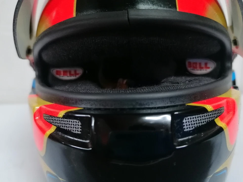 Bell Racing 1:2 Mini Formula E Helmet Stoffel Vandoorne - Immagine 2 di 4