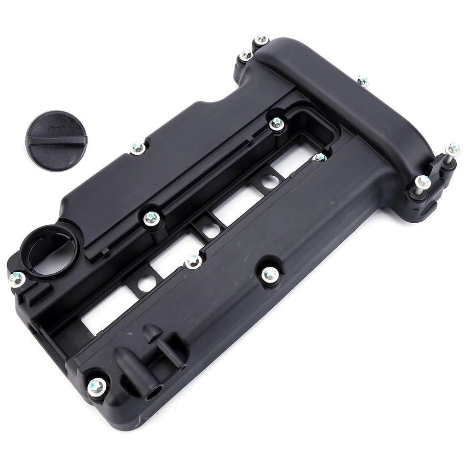Rocker Valve Cover For Vauxhall Astra Corsa Meriva Tigra 1.2 1.4 Petrol 55351461 - Image 4 of 4