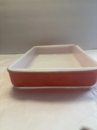 Vintage Pyrex Pink Rectangular Baking Dish