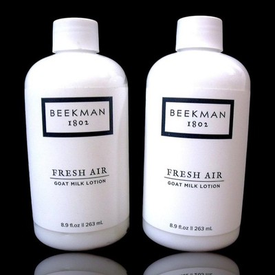 (2-Pack) Beekman 1802 ''Fresh Air'' Goat Milk Lotion 8.9 oz Sulfate & Paraben Free